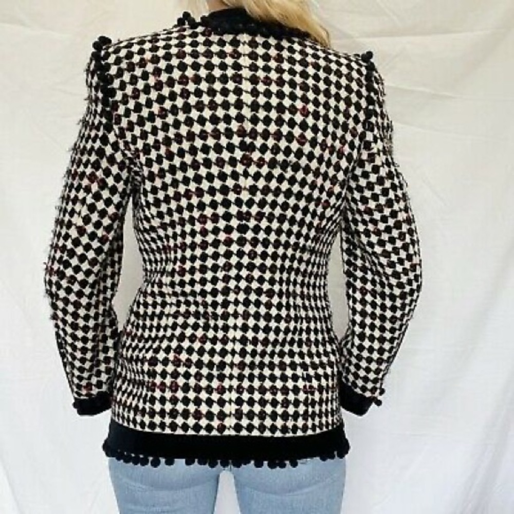 Escada houndstooth blazer - Picture 2 of 7